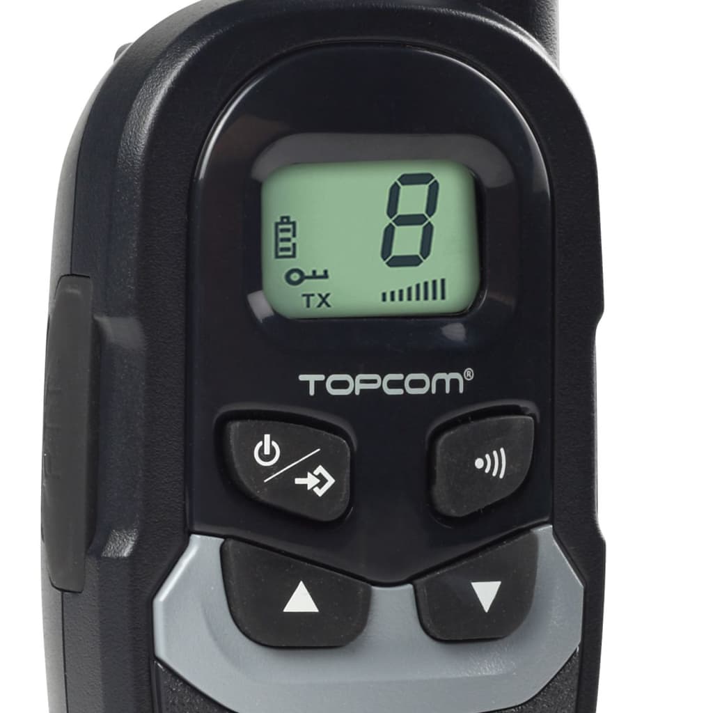 Topcom Topcom Walkietalkies 2 ST 446 MHz svart