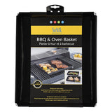 Nostik nostik barbecue en ovenschaal 28x35x4 cm zwart