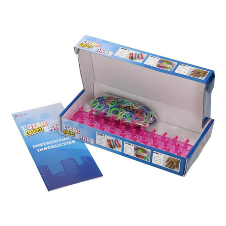 Kit de démarrage de bandes de couleurs de base pour métier à tisser