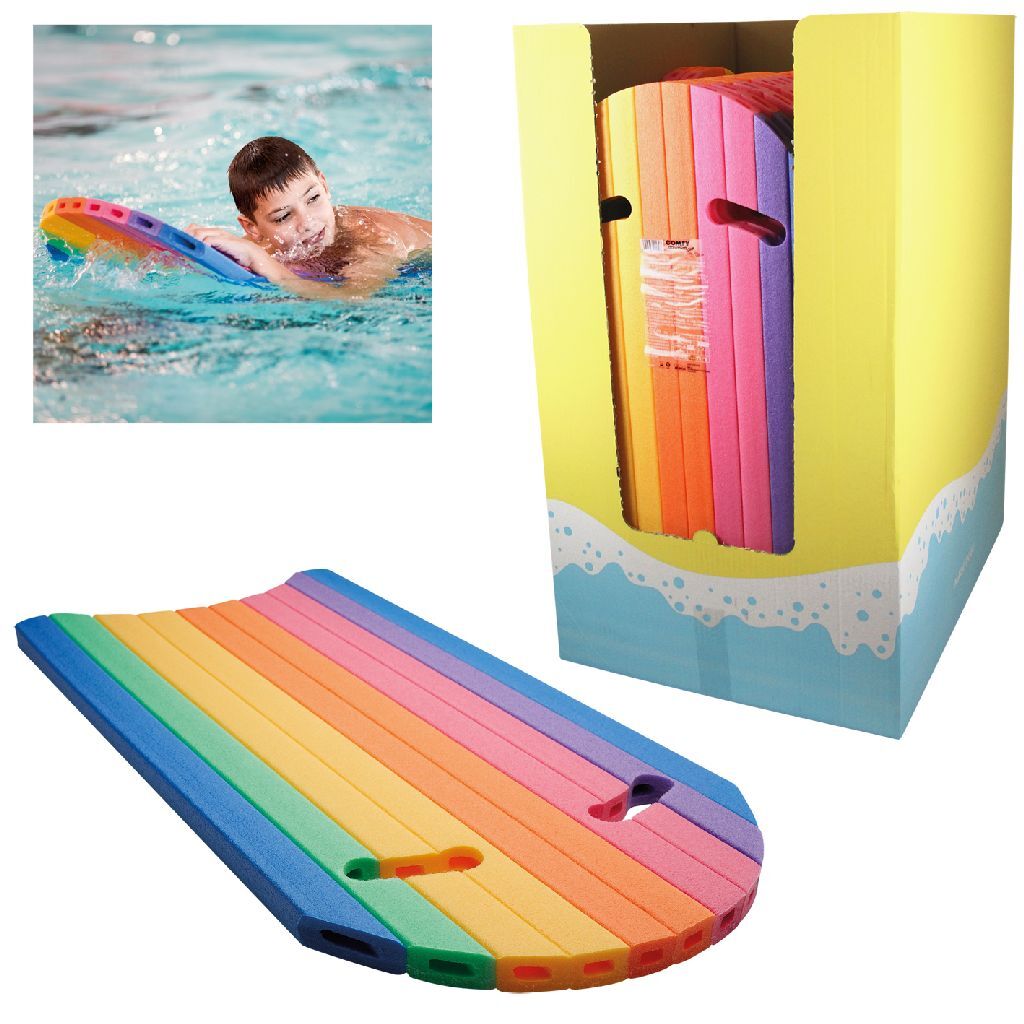 Planche de natation double confortable + avec 2 poignées 88x42x3cm