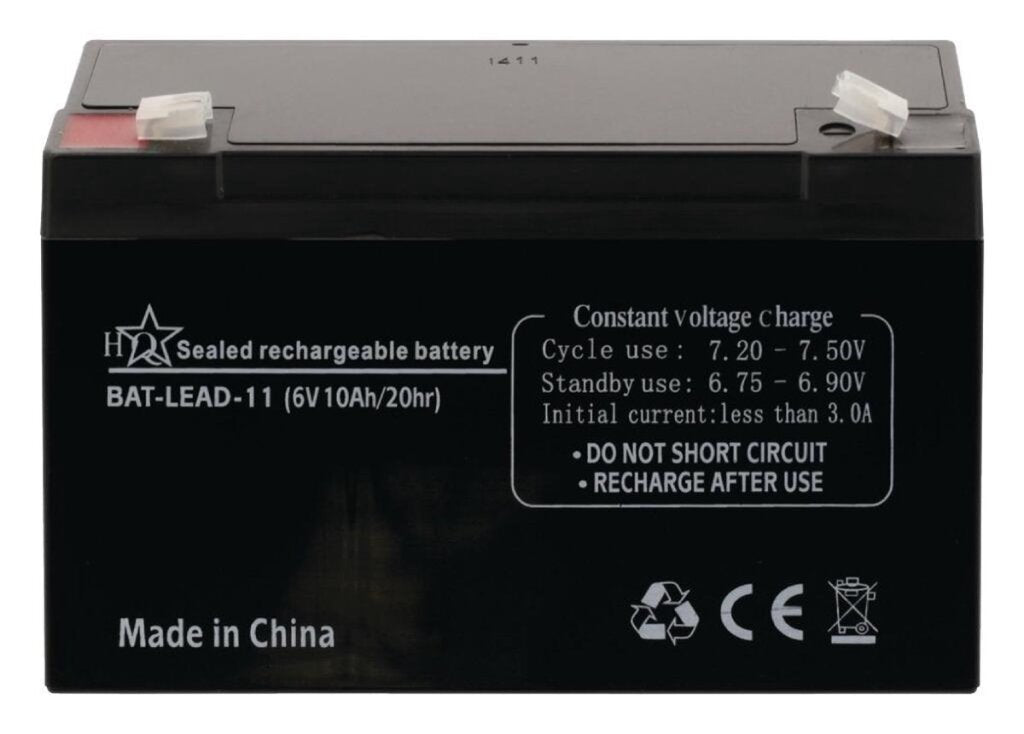 HQ - Batterie plomb-acide bat-plomb-11 6 v 10 ah