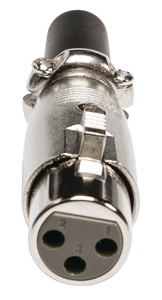 Valueline Valueline XLR-3FCL Connector XLR 3-stift kvinnlig metall silver