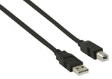 Valueline vlcp60100b10 câble usb 2.0 usb a mâle - usb b mâle 1,00 m noir