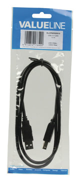 Valueline vlcp60100b10 câble usb 2.0 usb a mâle - usb b mâle 1,00 m noir