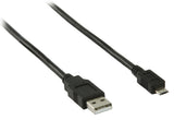 Valueline vlcp60500b10 câble usb 2.0 usb a mâle - usb micro b mâle 1,00 m noir