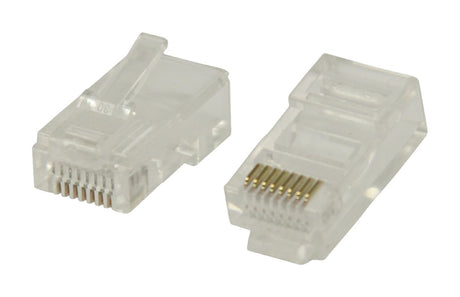 Connecteurs rj45 Valueline vlcp89300t pour câbles utp cat 5 solides