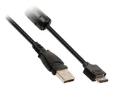 Valueline VLCP60806B20 Kamera Datakabel USB 2.0 A Male - 12p Canon Connector Mann 2,00 m Black