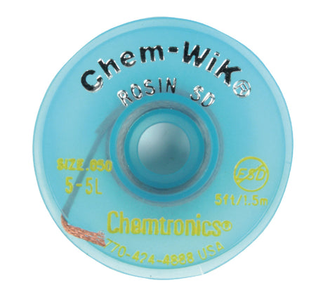 Chemwik chem-wik aa ruban d'aspiration 1,27 mm 1,50 m