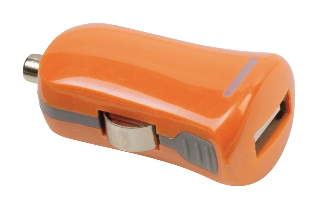 Valueline VLMP11950O Chargeur voiture USB USB A femelle - Connexion voiture 12V orange