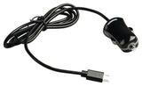 Valueline ValueLine VLMB60890B10 MICRO-USB CAR SHARGER MICRO USB Połączenie samochodu 12V 1,00 m Black 2,1A