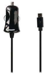 Valueline vlmb60890b10 chargeur de voiture micro usb micro usb mâle - connexion voiture 12v 1,00 m noir 2.1a