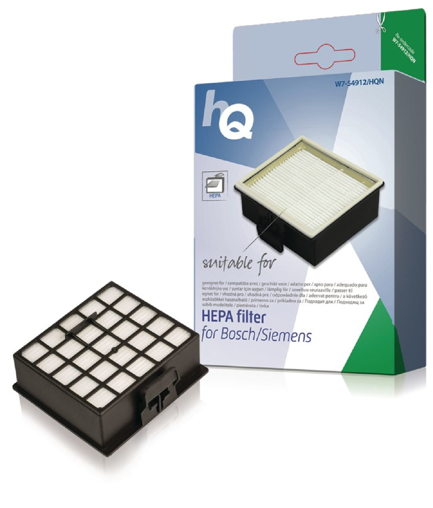 HQ W7-54912-N Filtre Hepa actif Bosch Siemens