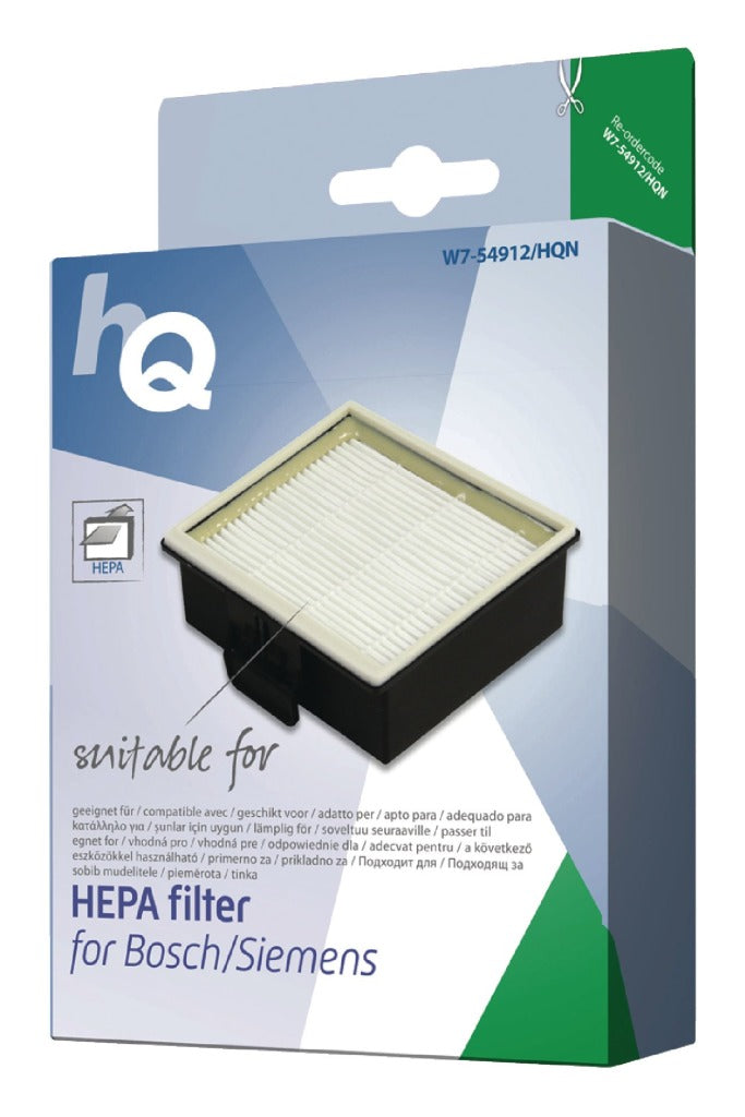 HQ HQ W7-54912-HQN Filtro HEPA activo Bosch Siemens