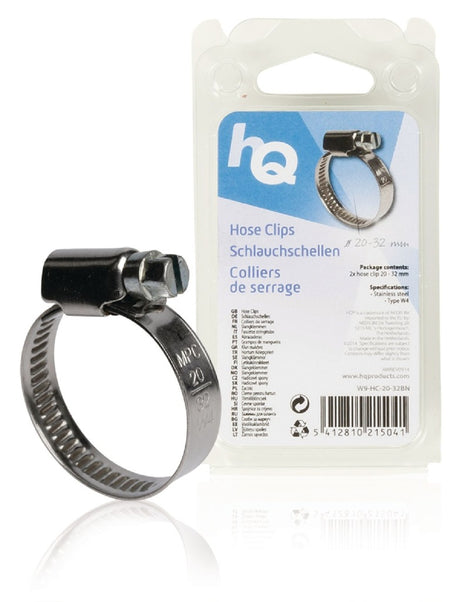 Colliers de serrage HQ w9-hc-20-32bn 20 - 32 mm