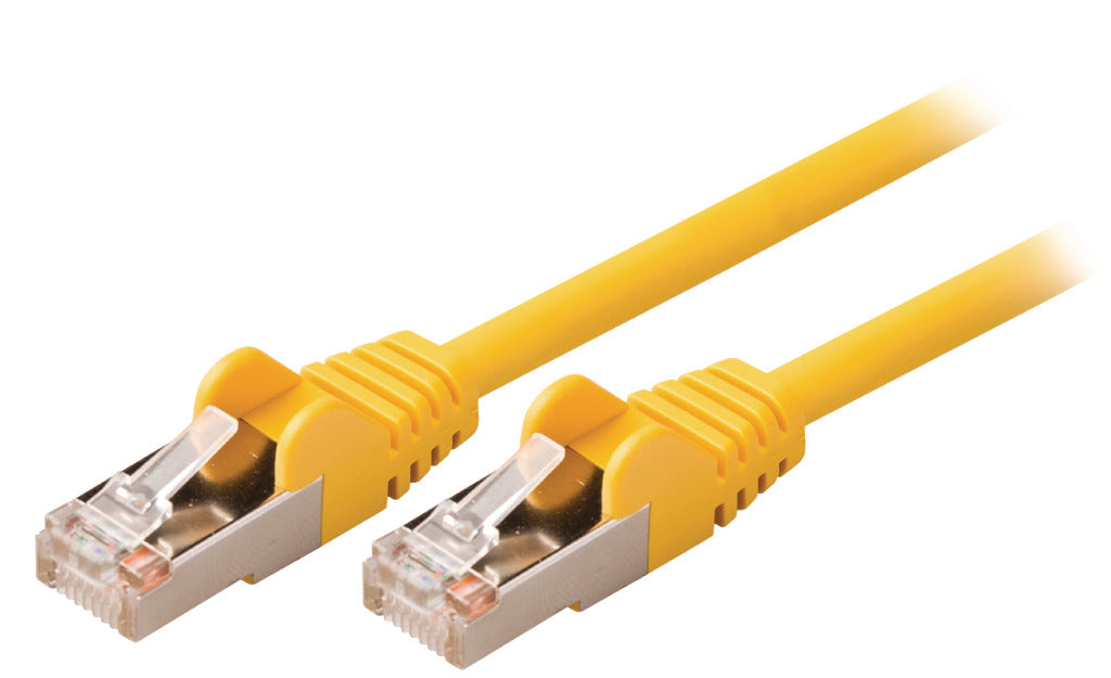 Valueline VLCP85121Y025 CAT5E SF UTP Network cable RJ45 (8 8) Male - RJ45 (8 8) Male 0.25 m yellow