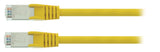 Valueline VLCP85121Y025 CAT5E SF UTP Network cable RJ45 (8 8) Male - RJ45 (8 8) Male 0.25 m yellow