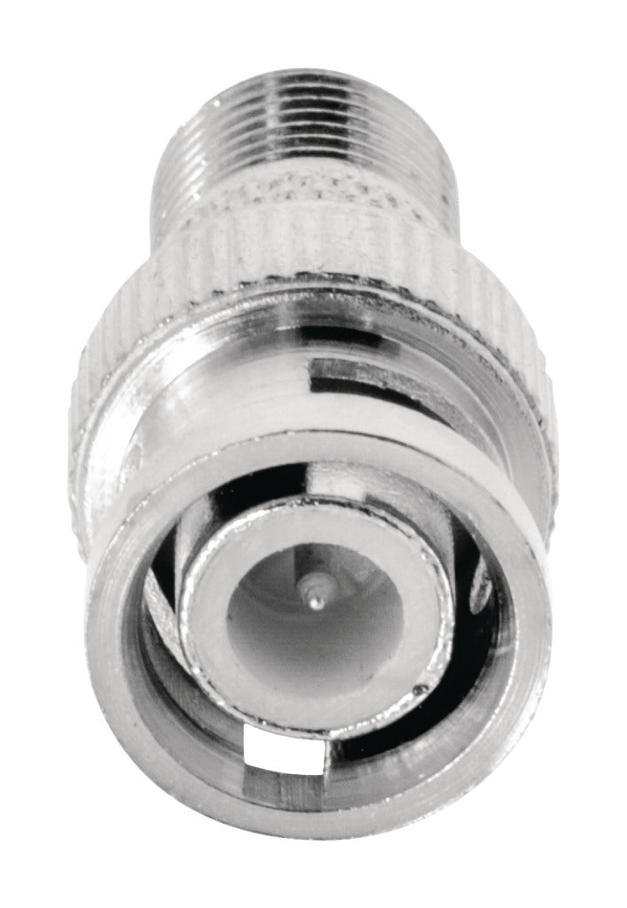 Valueline vlsp41965m adaptateur d'antenne bnc mâle - connecteur f femelle argent