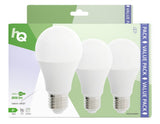 HQ LE27A603P02 Lampe LED 3 pièces E27 A60 9 W 806 lm 2700 K
