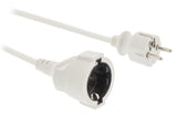 Jipy Kouml;Nig EC103F1WH Câble d'extension d'alimentation 3M H05VV-F 3G1.5 IP20 Blanc