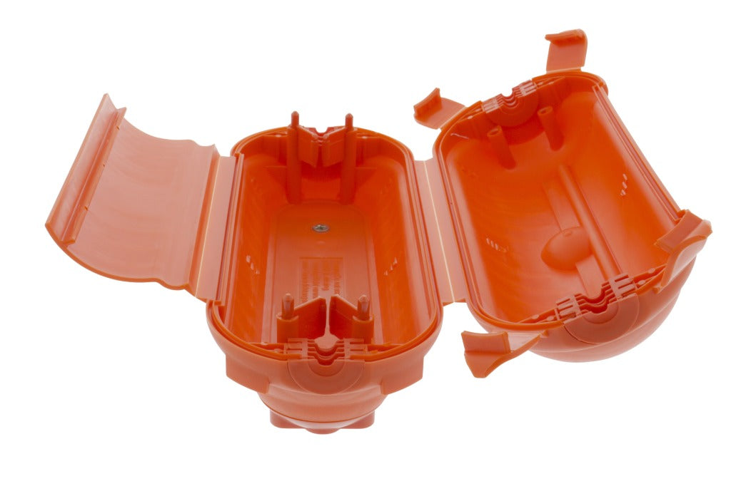 Kouml;nig könig ecbox1 boîtier de prise ip44 orange