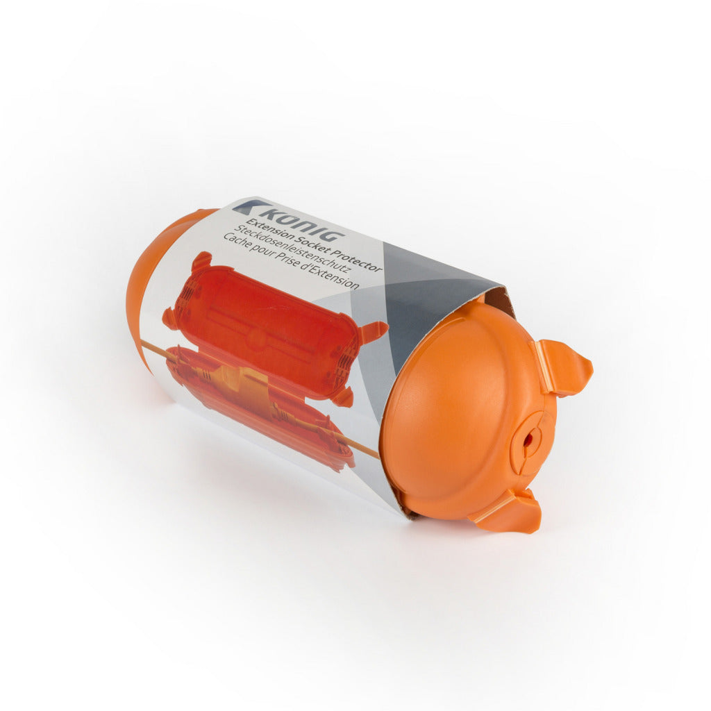 Kouml;nig könig ecbox1 boîtier de prise ip44 orange