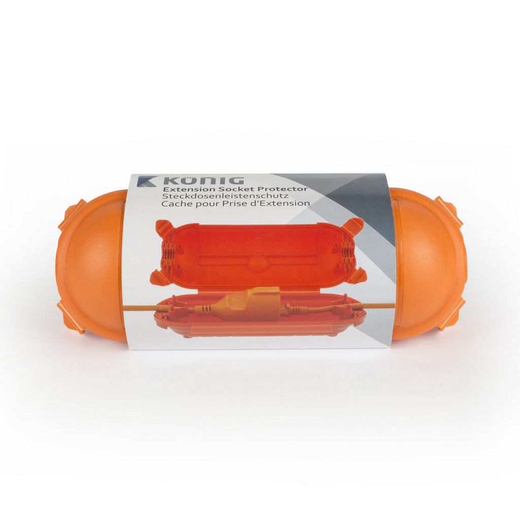 Kouml;nig könig ecbox1 plug box ip44 orange