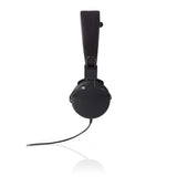 Cuffie Nedis HPWD1100BK con cavo rotondo pieghevole on-ear cavo Black