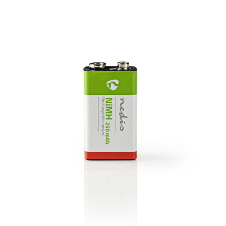 Nedis banm9hf91b batterie nimh rechargeable e-block 8,4 v 250 mah blister
