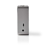 Nedis SPBT1002Gy reproduktor s Bluetooth® 15 W Metal Design Gunmetal