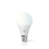 Nedis wifilw10wtb22 wi-fi slimme led-lamp warmtot koud-wit b22