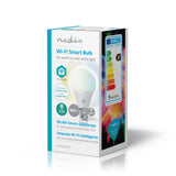 Nedis wifilw10wtb22 ampoule LED intelligente wi-fi blanc chaud à froid b22