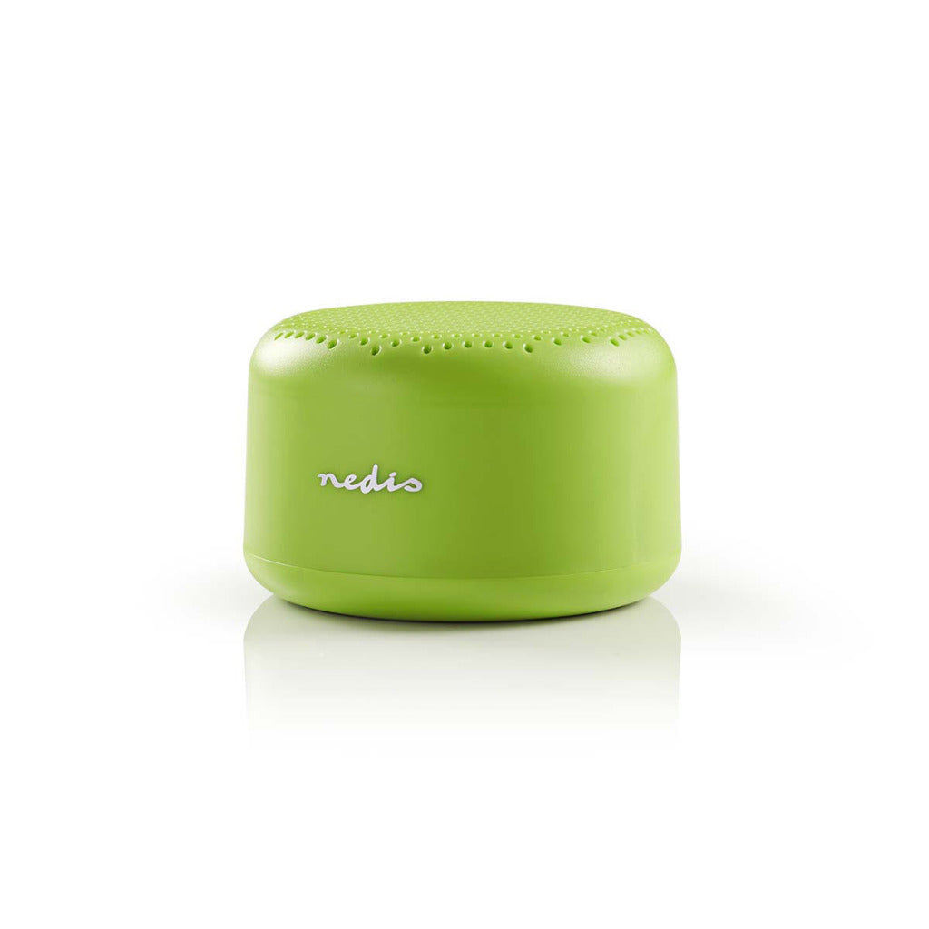 Nedis spbtav01gn haut-parleur avec bluetooth® 9 w maximum 3 heures d'autonomie de lecture vert