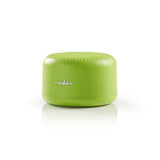 Nedis spbtav01gn haut-parleur avec bluetooth® 9 w maximum 3 heures d'autonomie de lecture vert