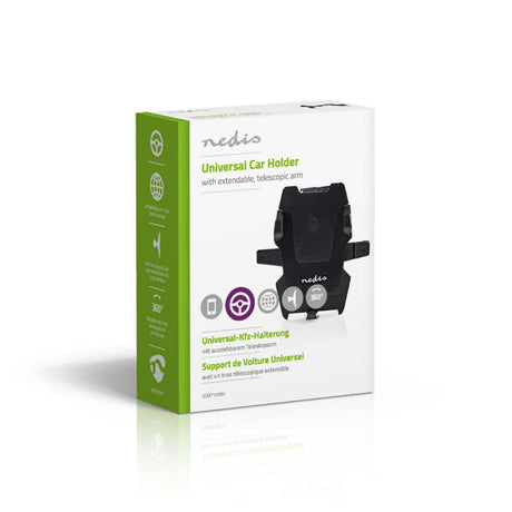 Nedis scmt100bk support de smartphone pour la voiture universel