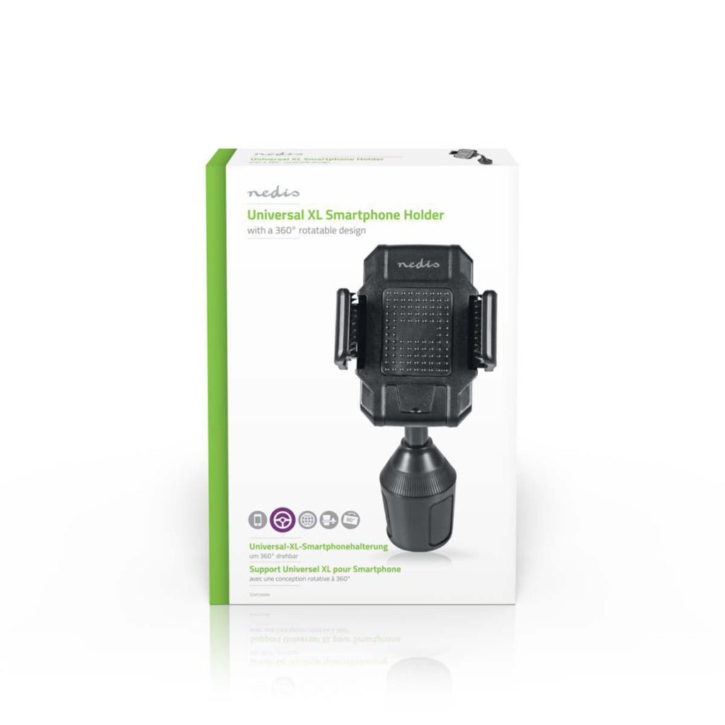 Nedis scmt200bk support de smartphone pour la voiture universel 360 degrés; rotatif