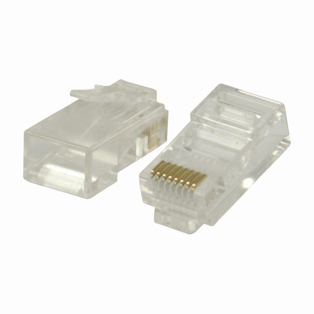 NEDIS CCGB89304TP Conector de red RJ45 (8p8c) Macho 10 piezas transparentes