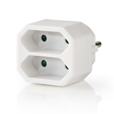 Adaptateur secteur Nedis psspl200c1wt blanc