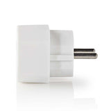 Répartiteur de prise Nedis psspl200c1wt, prise euro 2 voies, blanc