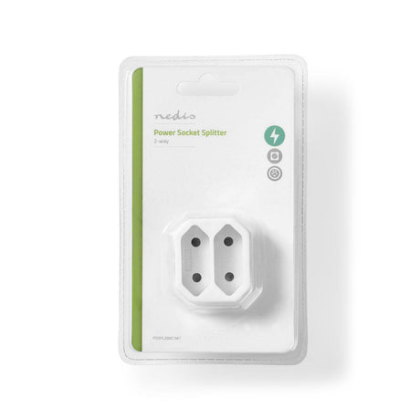 Adaptateur secteur Nedis psspl200c1wt blanc