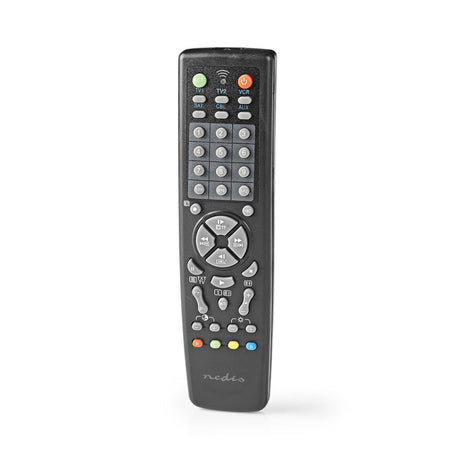 Nedis tvrc2100bk télécommande universelle contrôle préprogrammé 10 appareils