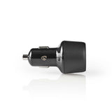 Nedis CCQC600ABK Chargeur de voiture 3,0 A 2x USB (QC 3.0) Noir