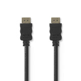 Nedis CVGT34000bk30 câble HDMI haute vitesse avec connecteur Ethernet HDMI - connecteur HDMI 3,0 m noir