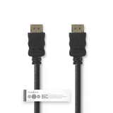 Nedis CVGT34000bk30 câble HDMI haute vitesse avec connecteur Ethernet HDMI - connecteur HDMI 3,0 m noir