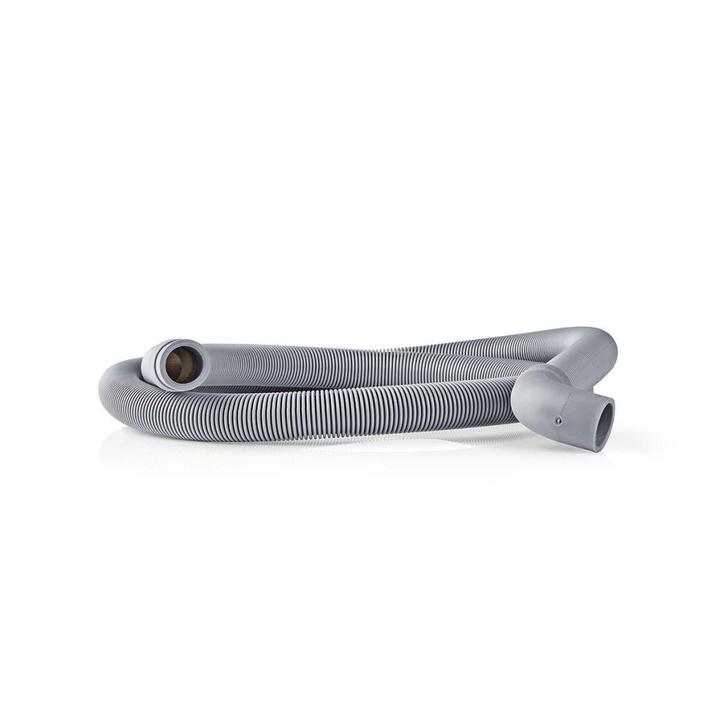 Tuyau de vidange Nedis waoh2219shp20 22 mm coudé - 19 mm droit 0,5 bar 60 deg;c 2,00 m