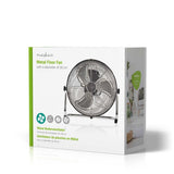 Nedis fnfl10ccr30 vloerventilator diameter 30 cm 3 snelheden chroom