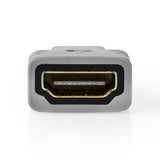 Bandridge BVP130 HDMI-adapter HDMI-Micro Connector-Hdmi Kvinnlig grå