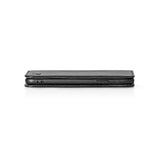 Nedis swb50002bk portefeuille livre pour oneplus 5t noir