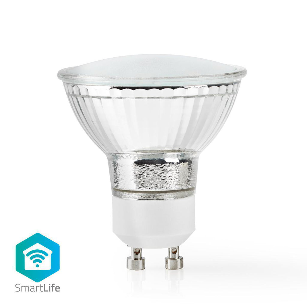 Nedis wifilw11crgu10 lampe LED intelligente wi-fi blanc chaud gu10