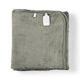 Nedis pebl130cwt1 couverture chauffante sous-couverture 150 x 80 cm 9 réglages de chaleur voyant lumineux protection contre la surchauffe