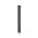 Nedis ssw10021bk livre portefeuille souple pour samsung galaxy a50 noir